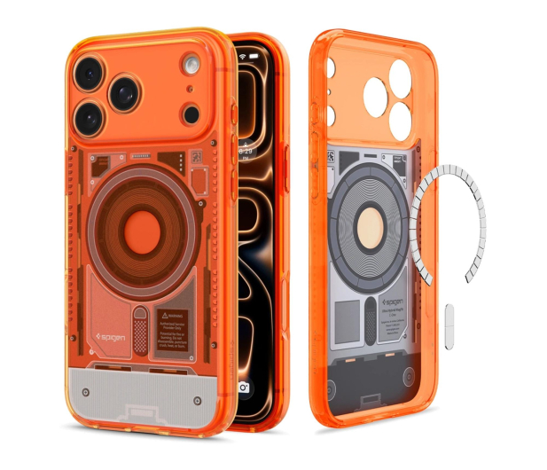 Spigen Ultra Hybrid MagSafe doone tangerine - iPhone 18 Pro Max/17 - 1586394 - zdjęcie 2